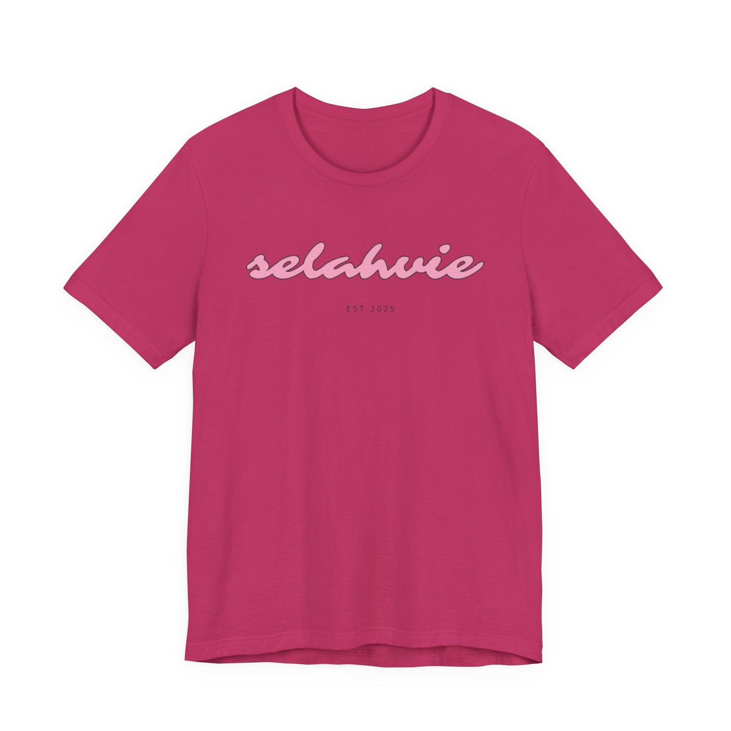 Selahvie Brand Name Vintage Jersey Tee