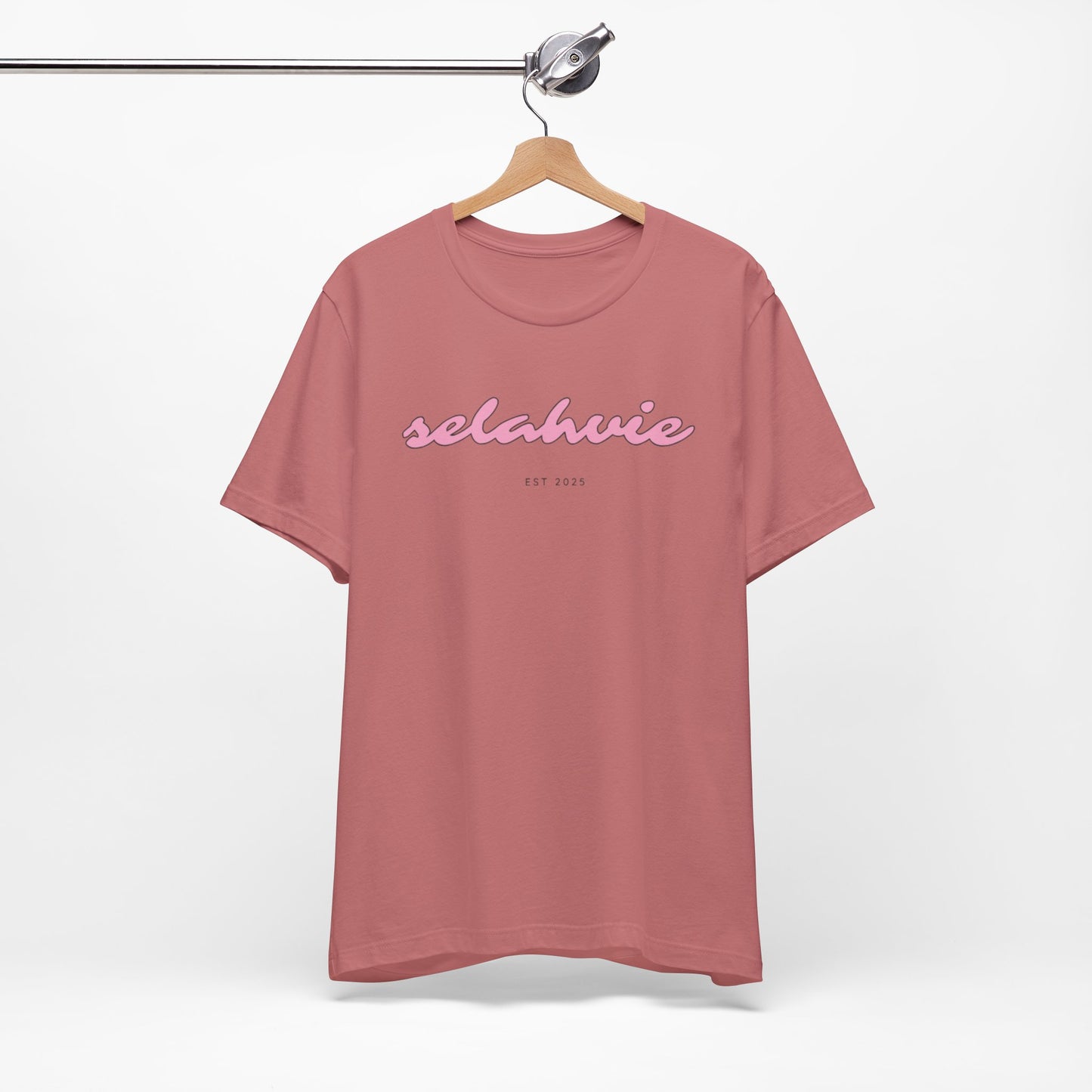 Selahvie Brand Name Vintage Jersey Tee