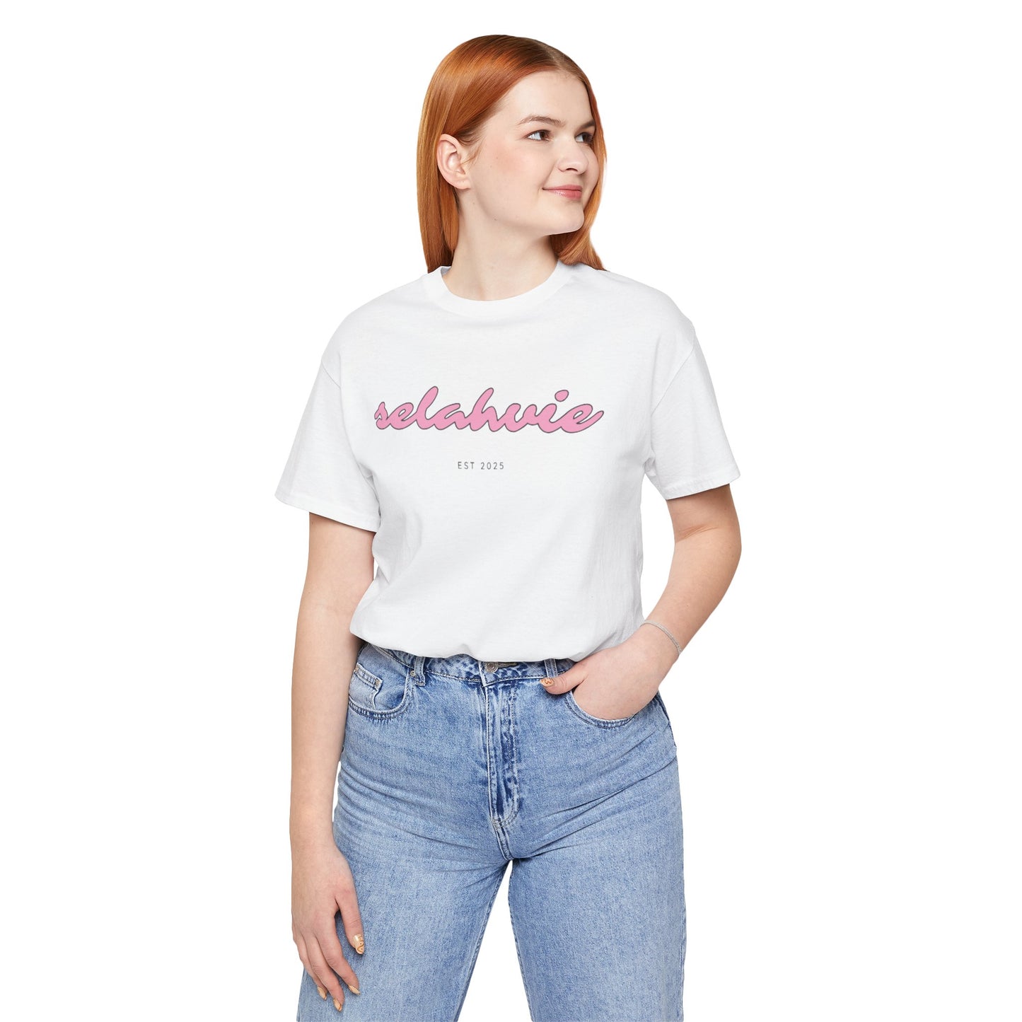 Selahvie Brand Name Vintage Jersey Tee