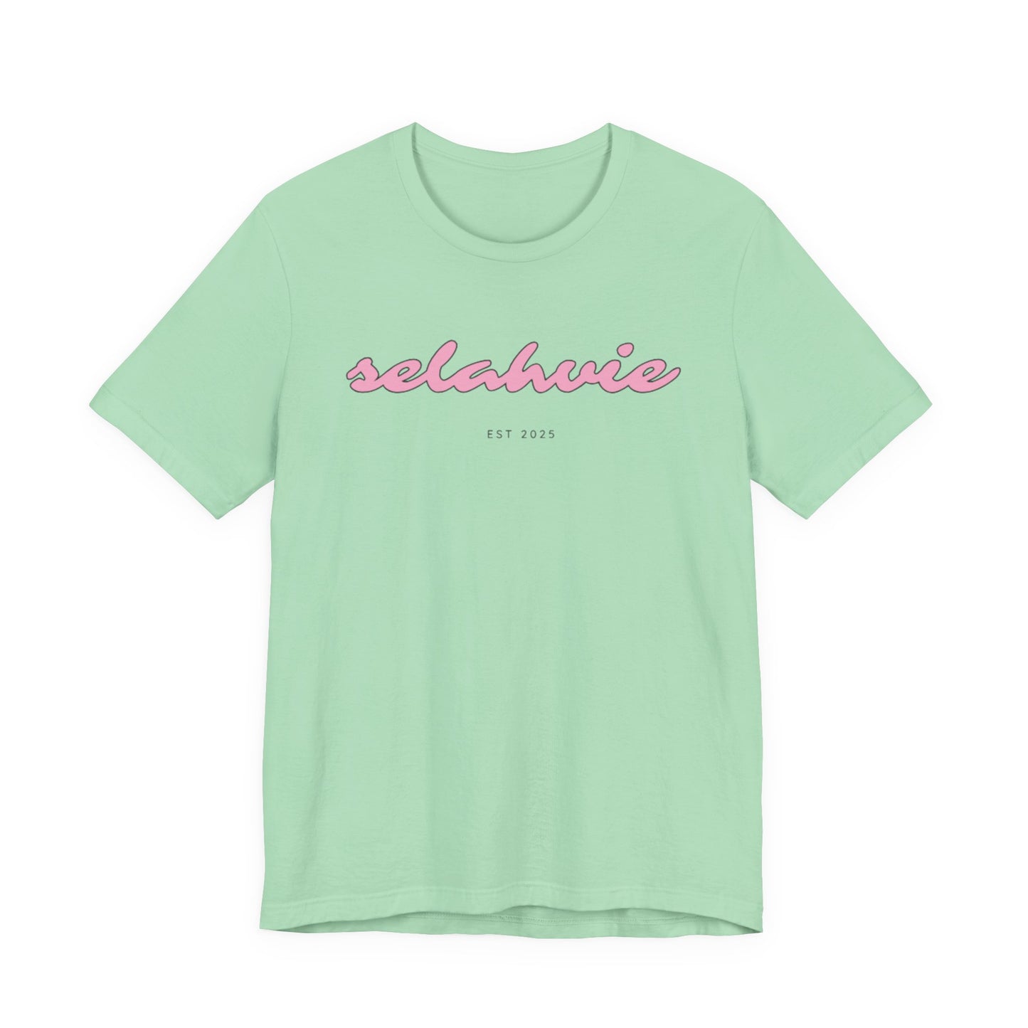 Selahvie Brand Name Vintage Jersey Tee