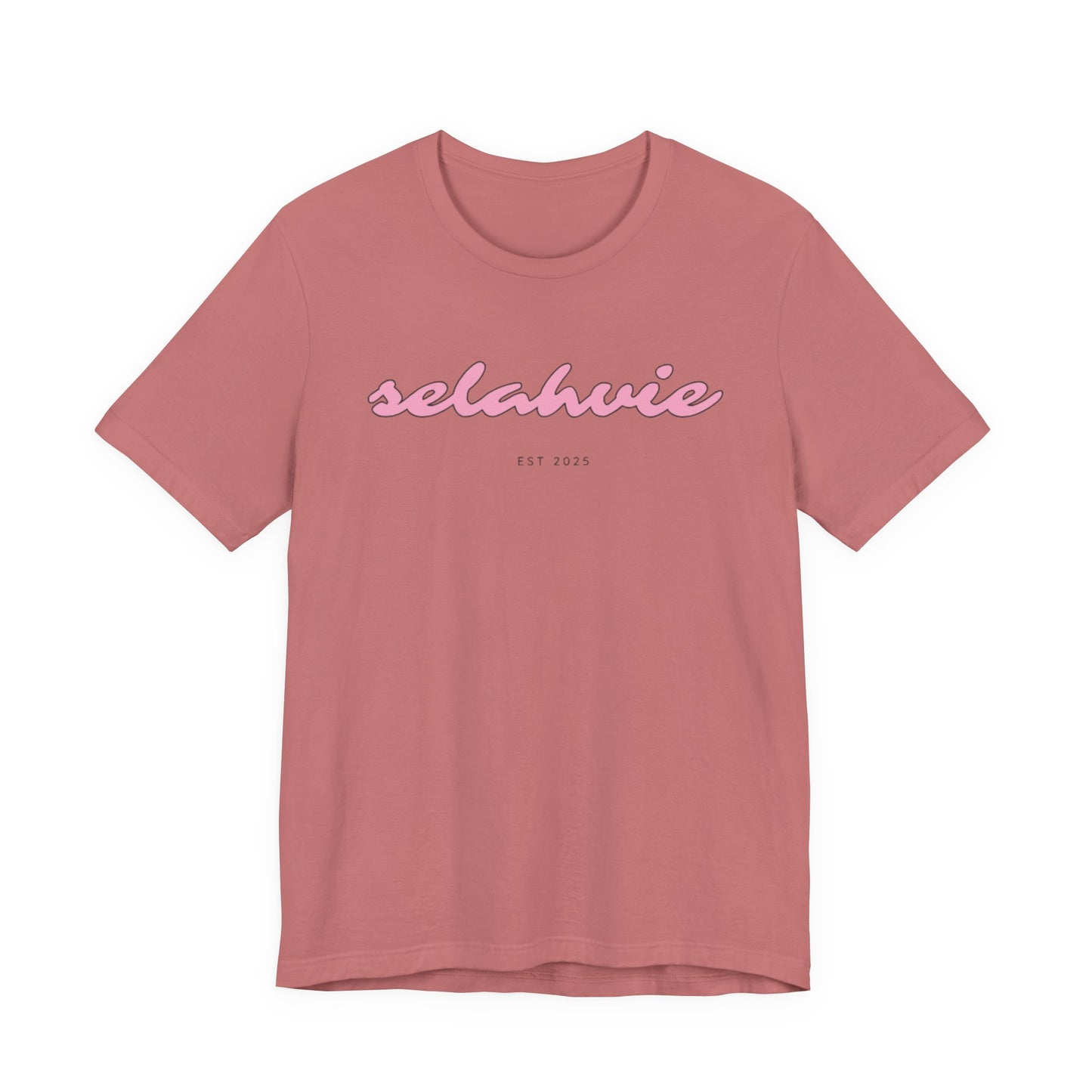 Selahvie Brand Name Vintage Jersey Tee