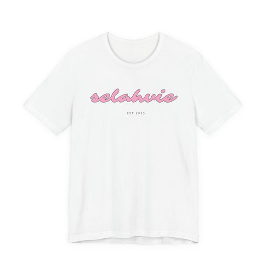 Selahvie Brand Name Vintage Jersey Tee